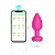 Plug Anal Vibratório em Silicone com 9 Modos e Controle por Aplicativo - Imagem 1