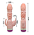 Vibrador Triplo Mark Stick com Estimulação Completa – Ponto G, Clitóris e Anal - Imagem 2