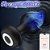 Plug anal de silicone 9 modos de vibrador por app - Imagem 13