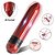 Vibrador Bullet Super Potente Recarregável - Vermelho - Cápsula Vibratória 9 modos de vibração - Imagem 1