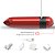 Vibrador Bullet Super Potente Recarregável - Vermelho - Cápsula Vibratória 9 modos de vibração - Imagem 3
