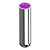 Vibrador Bullet Super Potente Recarregável - Prata - Cápsula Vibratória 9 modos de vibração - Imagem 9