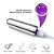 Vibrador Bullet Super Potente Recarregável - Prata - Cápsula Vibratória 9 modos de vibração - Imagem 4