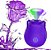 Magic Rose 2 - Rosa Sugador de Clitóris com 10 modos de Pulsação - Roxo - Imagem 7