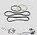 Correias e O-Ring Kit Zebra ZXP1, ZXP3 - Imagem 1