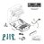 Mecanismo Inferior Zebra TLP2844, GC420T (Kit) - Imagem 3