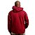 Blusa Moletom Carranca cartoon Vinho com ziper - Imagem 4