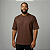 Camiseta Oversized Básica Marrom - Imagem 5