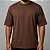 Camiseta Oversized Básica Marrom - Imagem 2