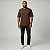 Camiseta Oversized Básica Marrom - Imagem 3