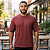 Camiseta Oversized Básica Bordô - Imagem 5