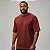 Camiseta Oversized Básica Bordô - Imagem 1