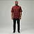 Camiseta Oversized Básica Bordô - Imagem 3