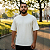 Camiseta Oversized Básica Off White - Imagem 4