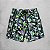 Shorts Tactel Estampado Masculino Preto com detalhes Verde - Imagem 4