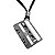 Colar de couro - Fita K7 Preto - Imagem 6