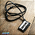 Colar de couro - Fita K7 Preto - Imagem 5
