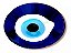 Prato Bowl de Vidro Decorativo Olho Grego Azul - Imagem 1