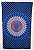 Tapete de Parede Decorativo Indiano Azul Mandala Mística - Imagem 3