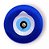 Porta Incenso Olho Grego Amuleto Protetor Incensário - Imagem 1