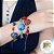 Pulseira pedra cascalho natural jasper vermelho PROMO - Imagem 3