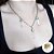 Choker com pontas de pedras bruta quartzo Cristal. aço inoxidável. PROMO - Imagem 1