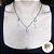 Choker com pontas de pedras bruta quartzo Cristal. aço inoxidável. PROMO - Imagem 3