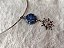 choker colar com pingente de pedra natural sodalita - Imagem 4