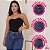 Calça Jeans Wide Leg Feminina Cintura Alta - Imagem 6