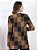 Cardigan Max Em Xadrez Kimono Tricô - Imagem 7