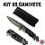 ATACADO KIT 05 Canivete Tático Browning FA53 Grey Titanium Aço Inoxidável - Imagem 1