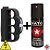 Kit Defesa Pessoal Soco Taser + Spray de Defesa AMERICAN NATO CS-GAS 60ml - Imagem 1