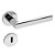 Conjunto Fechadura 892 Interna Inox Polido - LA FONTE - Imagem 1