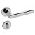Conjunto Fechadura 892 Externa Inox Lixado - Imagem 1