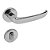 Conjunto Fechadura 561 La Fonte Externa Inox Lixado - Imagem 1
