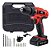 PARAFUSADEIRA FURADEIRA BATERIA 12V WORKER KIT 13 PCS - Imagem 2