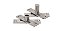 Dobradiça 889 Pivotante - 150 kg - Inox Escovado - Cartela 1 - Imagem 1