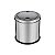 LIXEIRA INOX COM TAMPA BASCULANTE 3L - Imagem 1