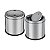 LIXEIRA INOX COM TAMPA BASCULANTE 3L - Imagem 2