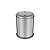 LIXEIRA INOX COM TAMPA BASCULANTE 5L - Imagem 1