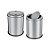 LIXEIRA INOX COM TAMPA BASCULANTE 5L - Imagem 2