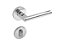 Conjunto Fechadura 6521 Zamak Externa ST2 55 Ros 323 Inox Cr - Imagem 1