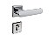 Conjunto Fechadura 704 Zamak Externa ST2 55Ros 333 Inox Crom - Imagem 1