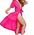 Saída de Praia MIDI Rosa Neon - Imagem 1