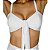 TOP Cropped Guarapuá Branco - Imagem 1