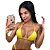Top Cortininha Arpoador AMARELO - Imagem 1