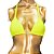 TOP Cortininha Itararé AMARELO NEON - Imagem 1