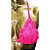 TOP CORTININHA MARESIAS ROSA NEON - Imagem 3