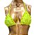 TOP CORTININHA MARESIAS AMARELO NEON - Imagem 1