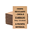 Chapa de Papelão Reciclado Onda B – 518x620 |  3,0 Coluna | 341 g - Imagem 1
